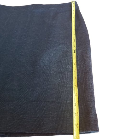 Banana Republic Subtle Plaid Pattern Pencil Skirt-Women’s Size 2 - Picture 6 of 10